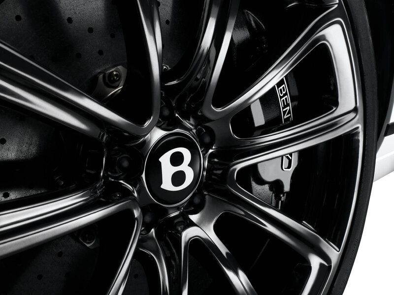 Bentley wheel close-up