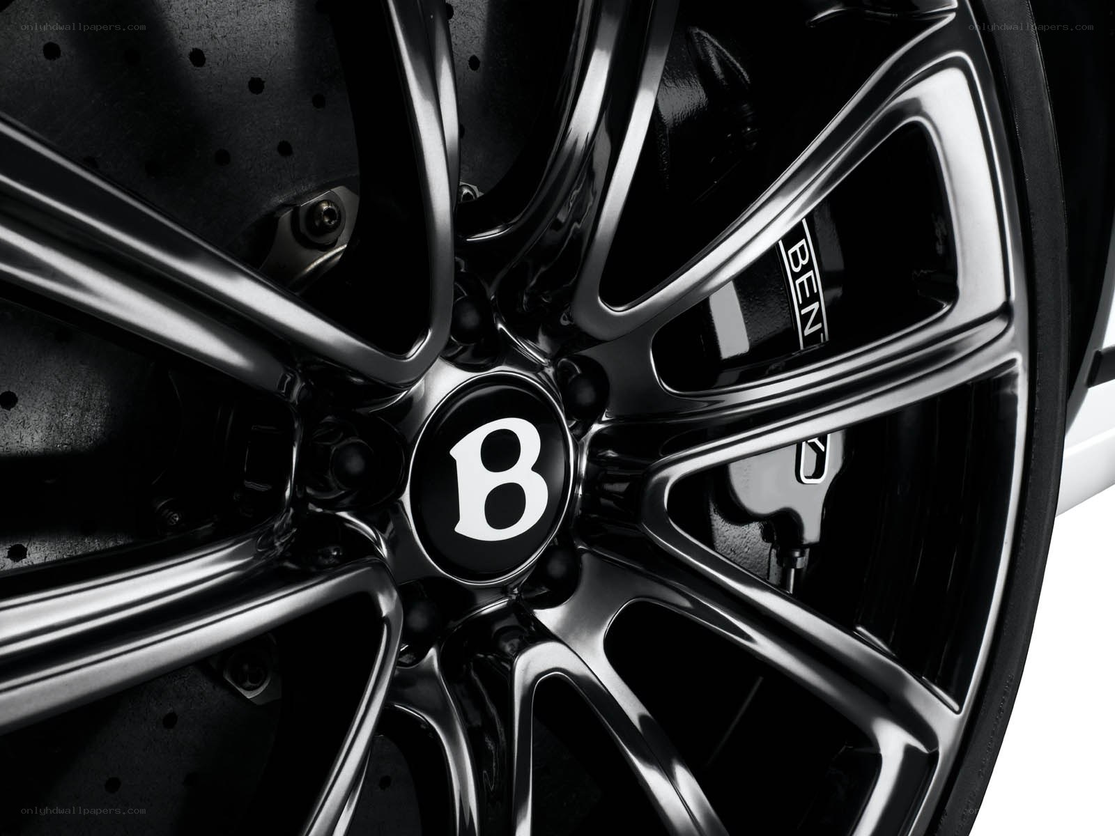 Bentley wheel close-up