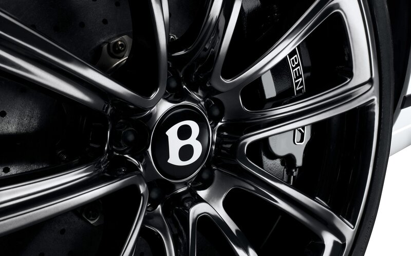 Bentley wheel close-up