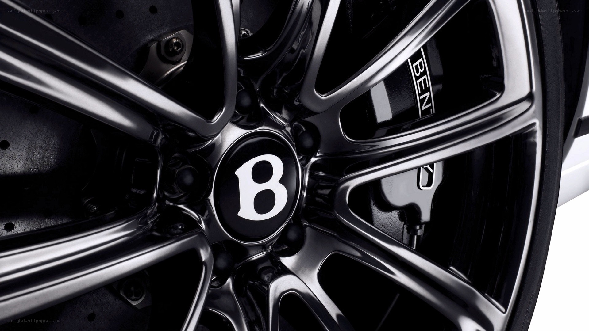 Bentley wheel close-up
