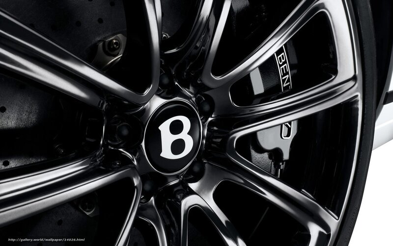 Bentley wheel close-up