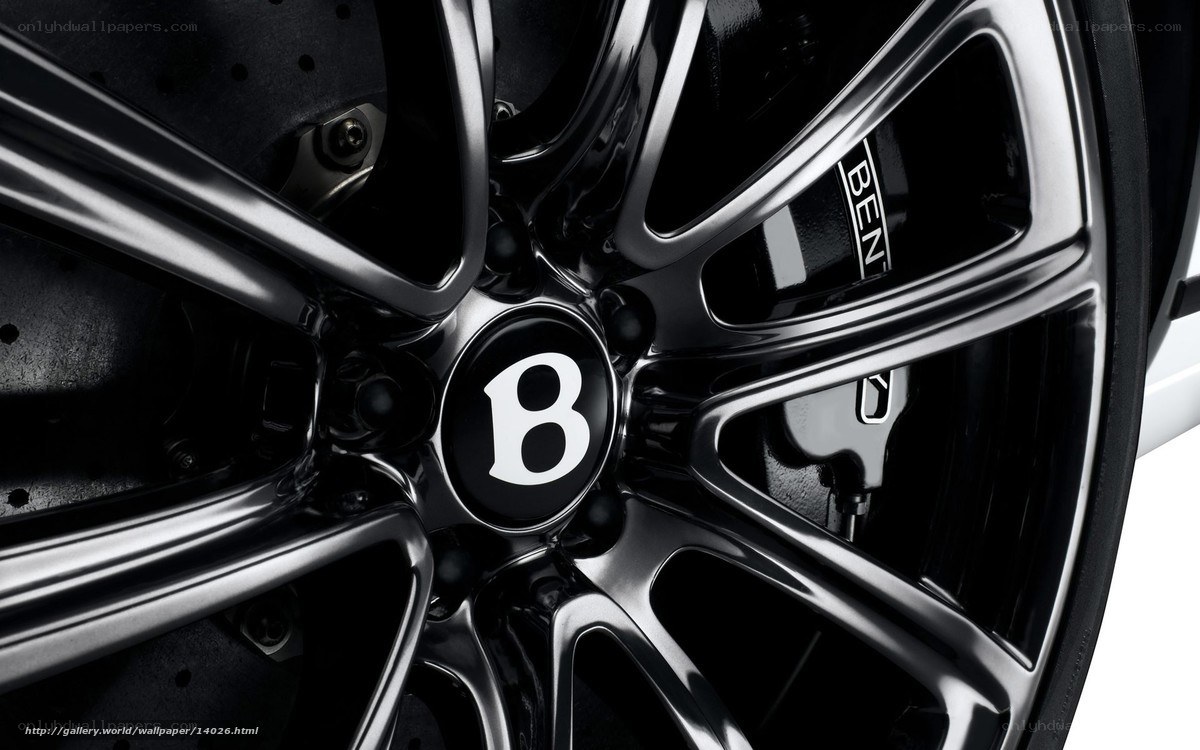 Bentley wheel close-up