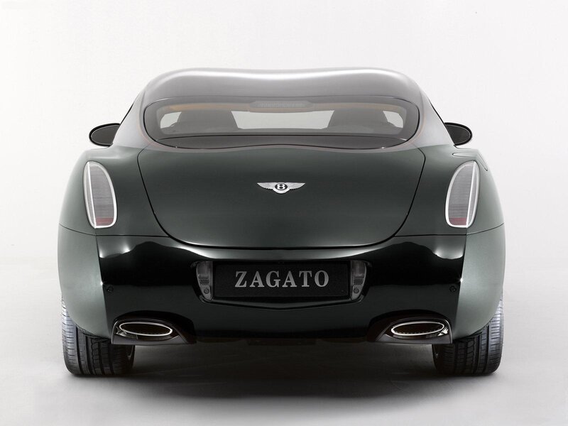 Bentley Zagato rear view