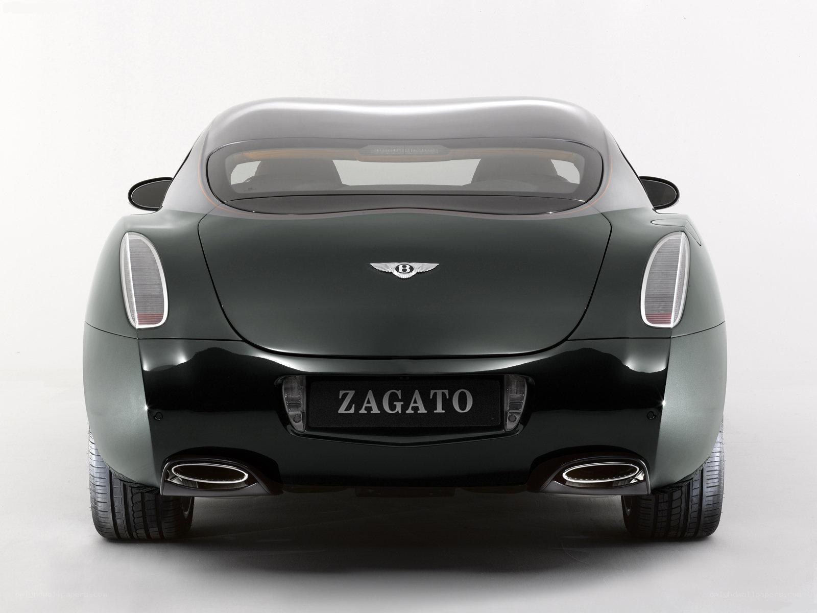 Bentley Zagato rear view
