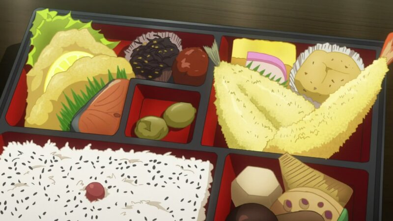 Bento Box with Food