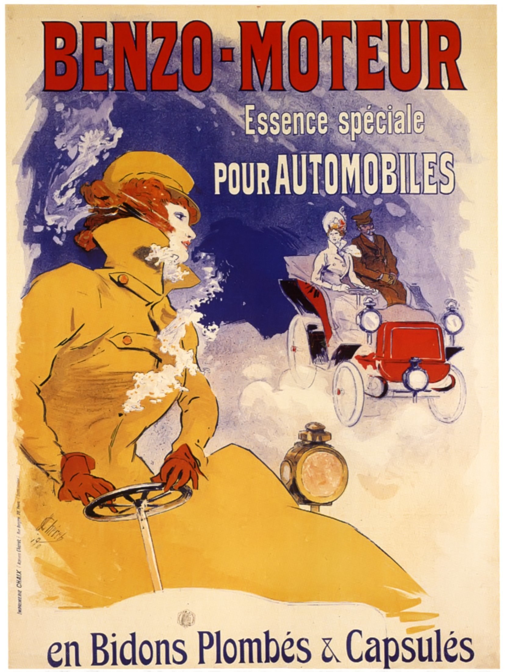 Benzo-Moteur fuel advertisement