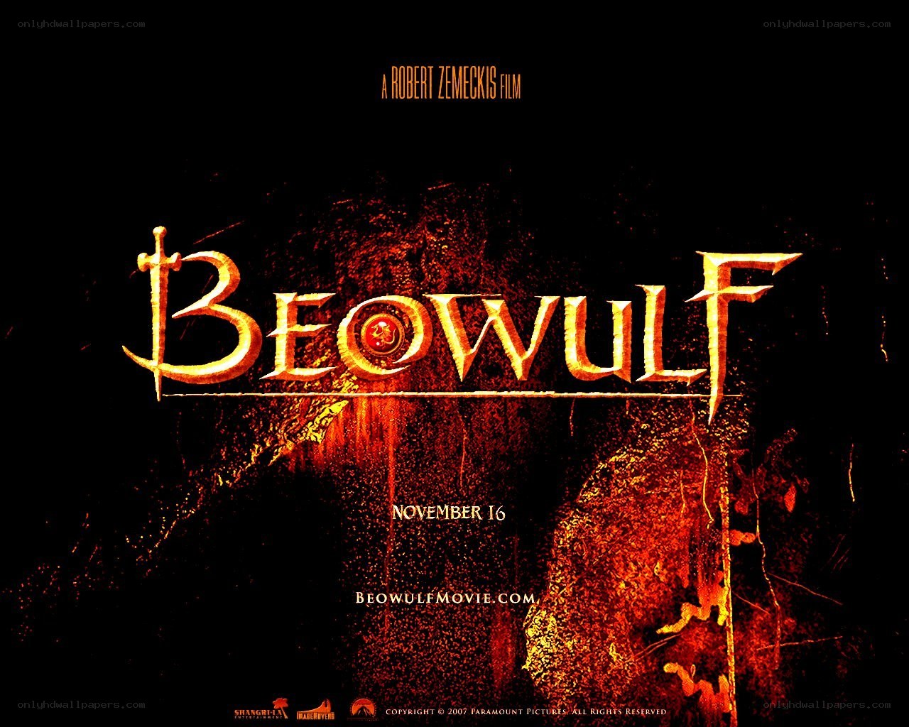 Beowulf movie poster