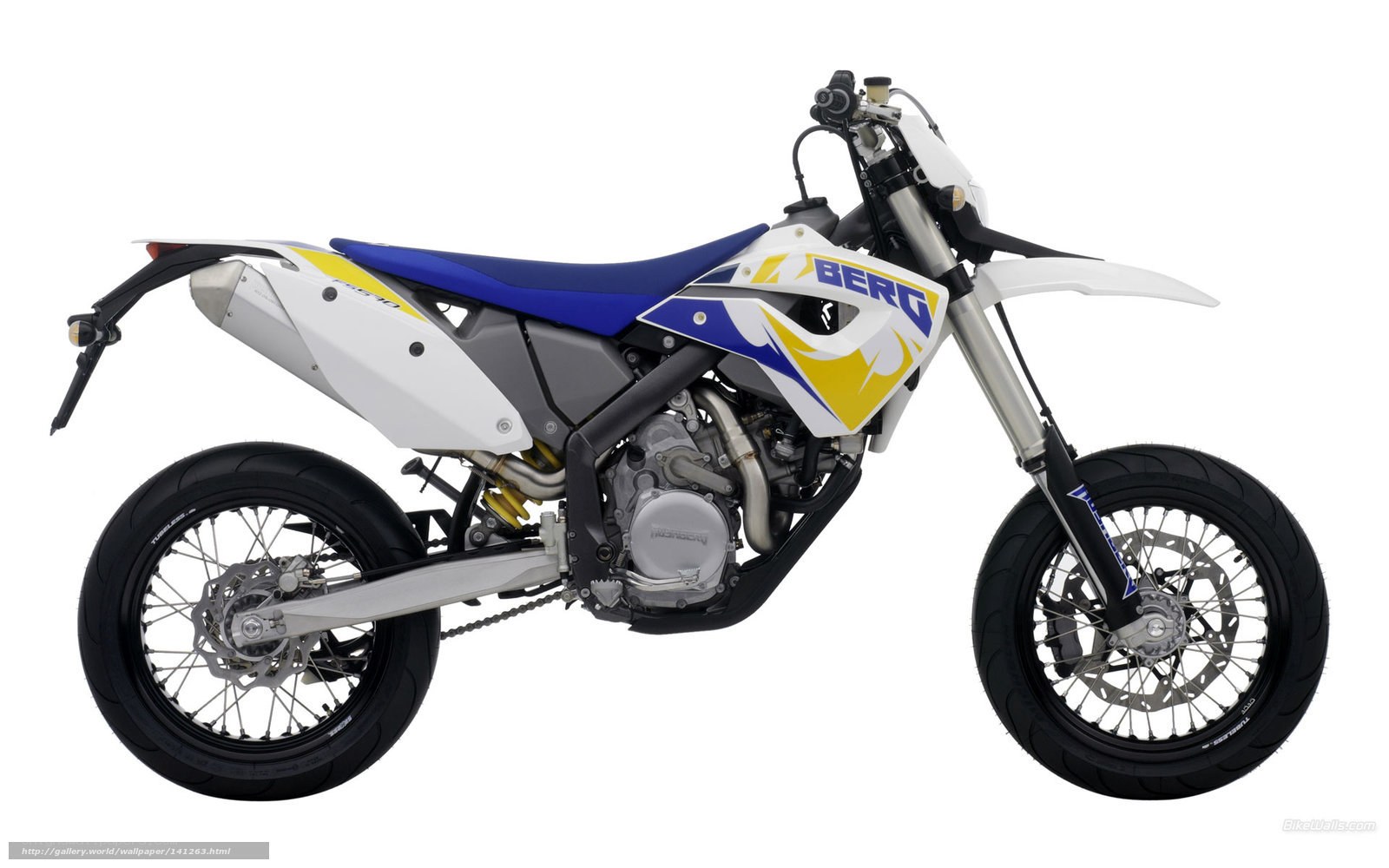 Berg motorcycle side profile