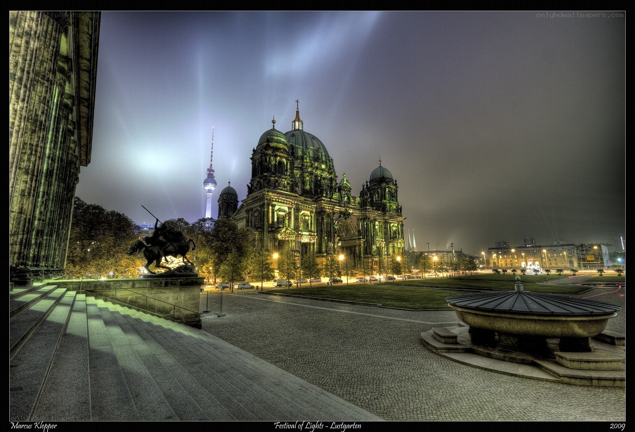 Berlin Cathedral at Night