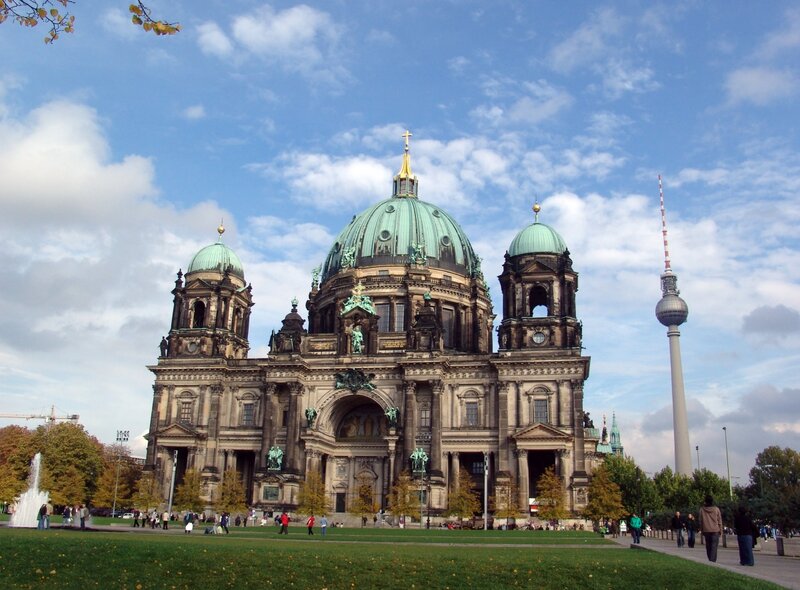 Berlin Cathedral — Blue