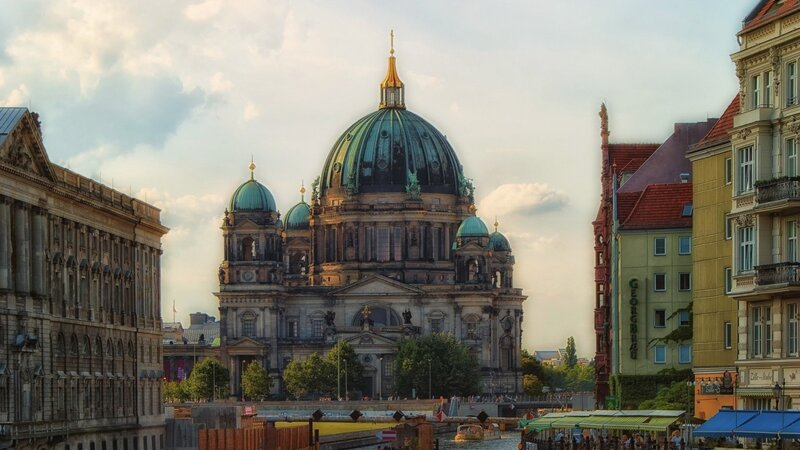Berlin Cathedral — Green, Serene