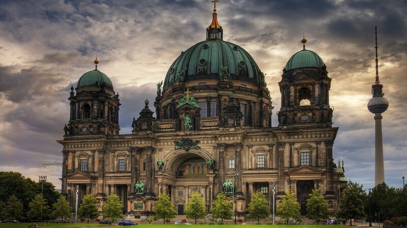 Berlin Cathedral — Green