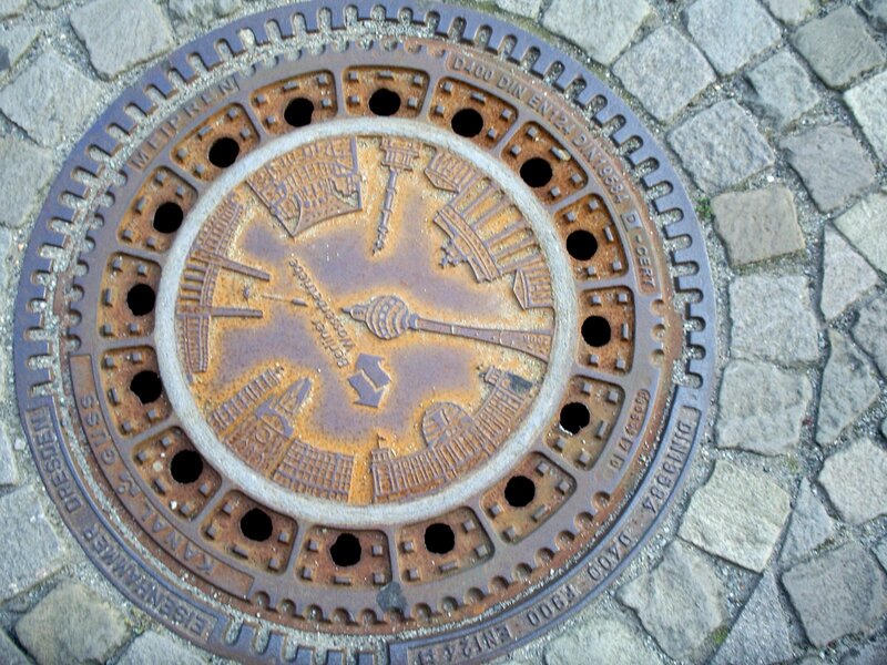 Berlin manhole cover