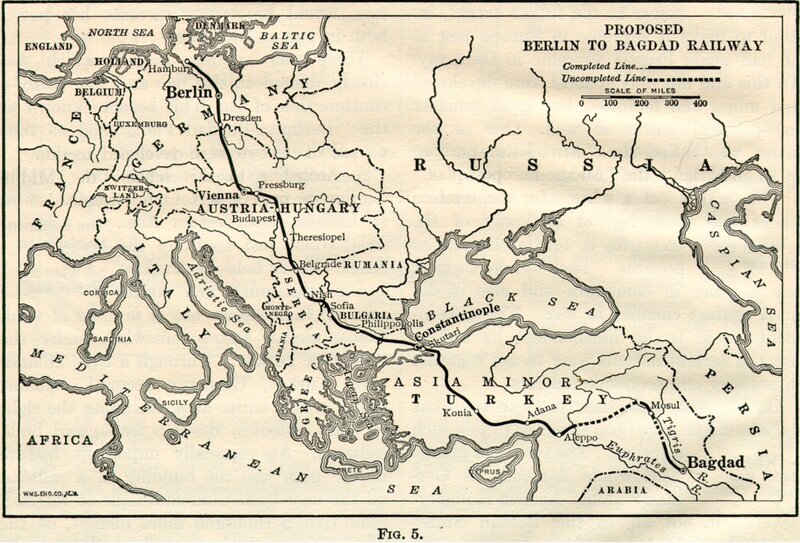 Berlin to Baghdad Railway Proposal