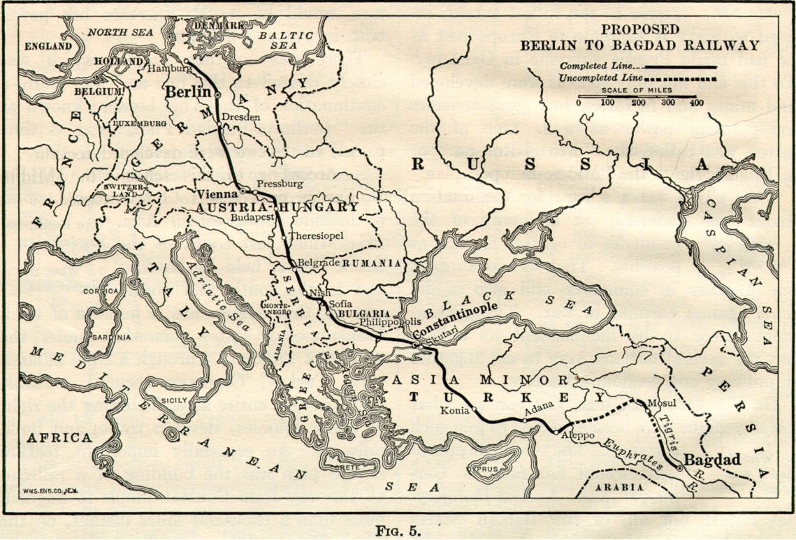 Berlin to Baghdad Railway Proposal