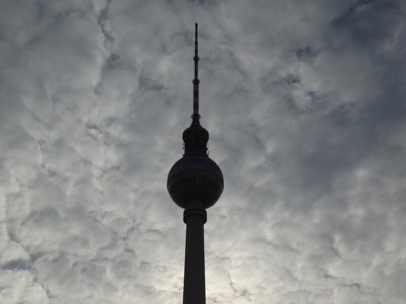 Berlin TV Tower — Gray