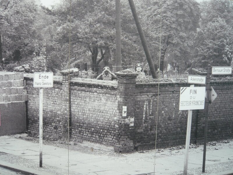 Berlin Wall checkpoint