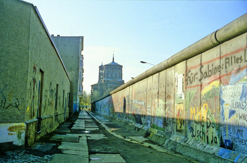 Berlin Wall Graffiti — Gray