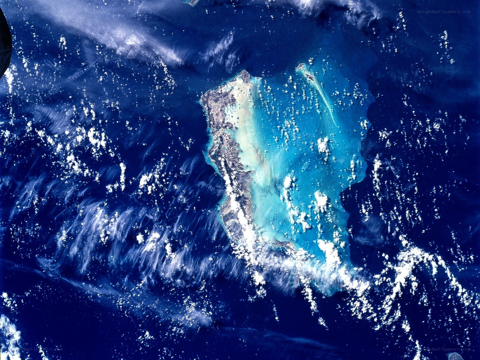 Bermuda from space