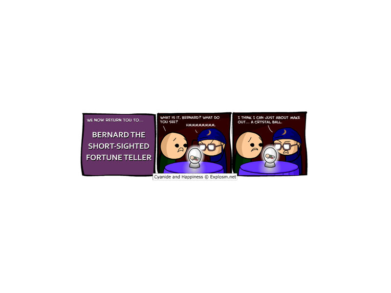 Bernard the fortune teller