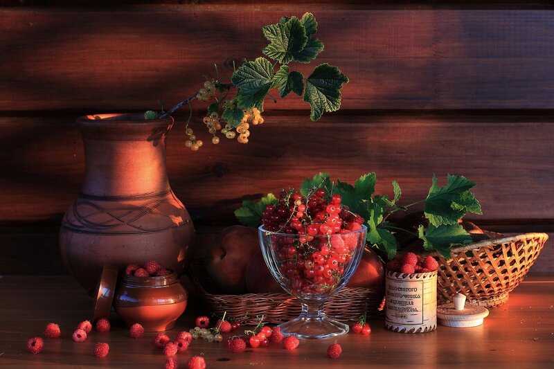 Berries in a Still Life