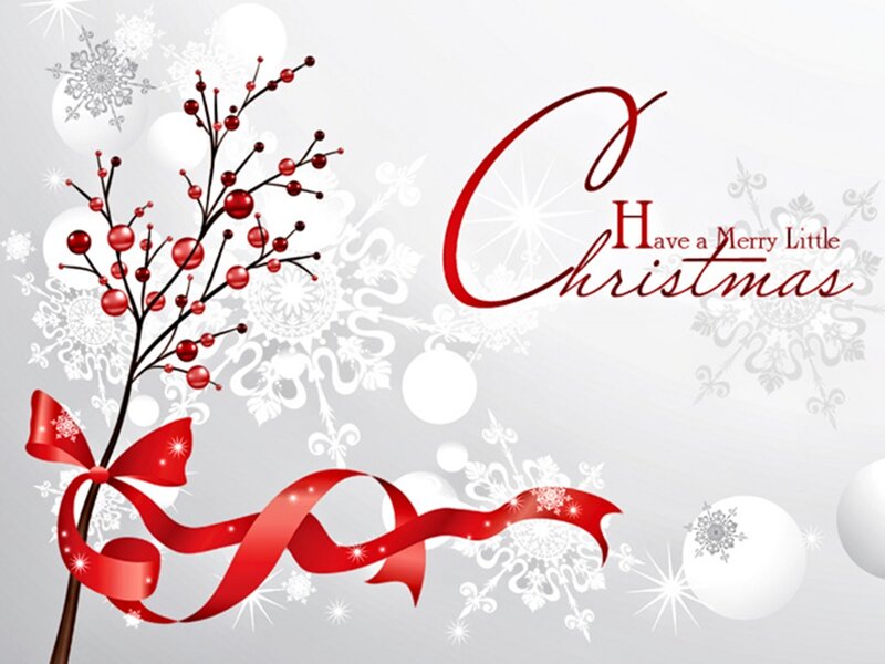 Berry Branch with Ribbon