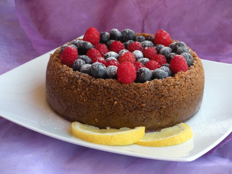 Berry Cheesecake — Purple
