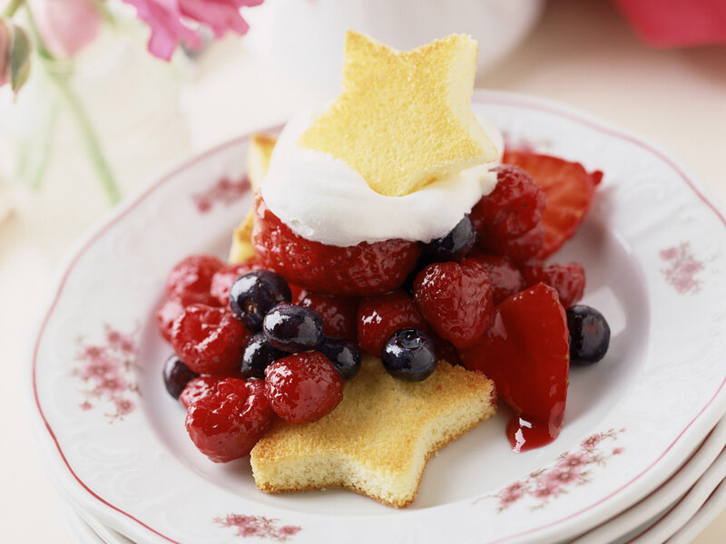 Berry Shortcake Dessert