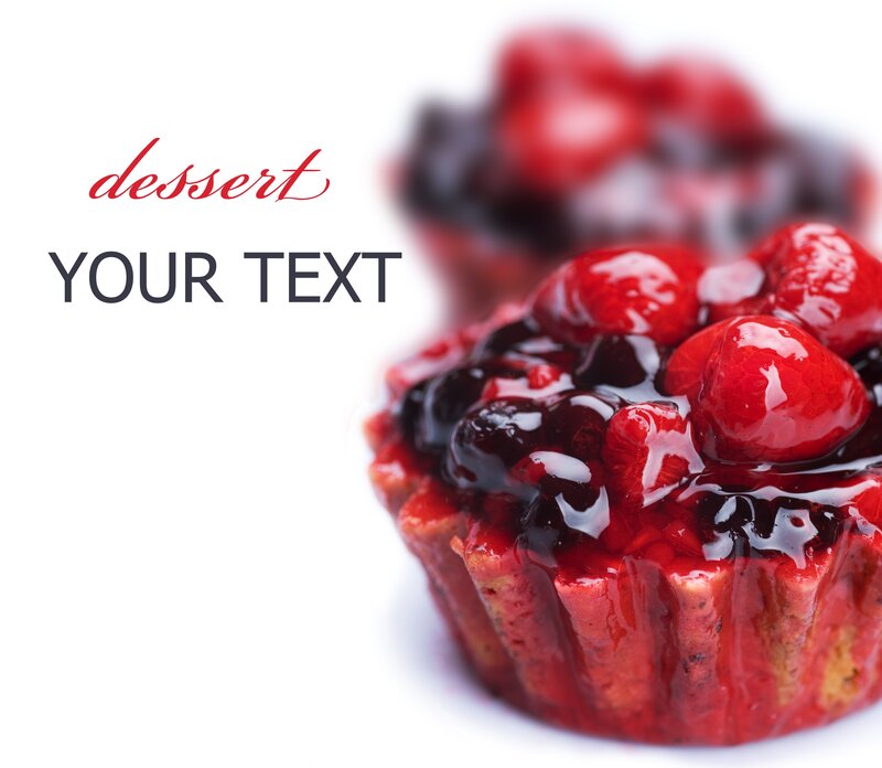 berry tart dessert