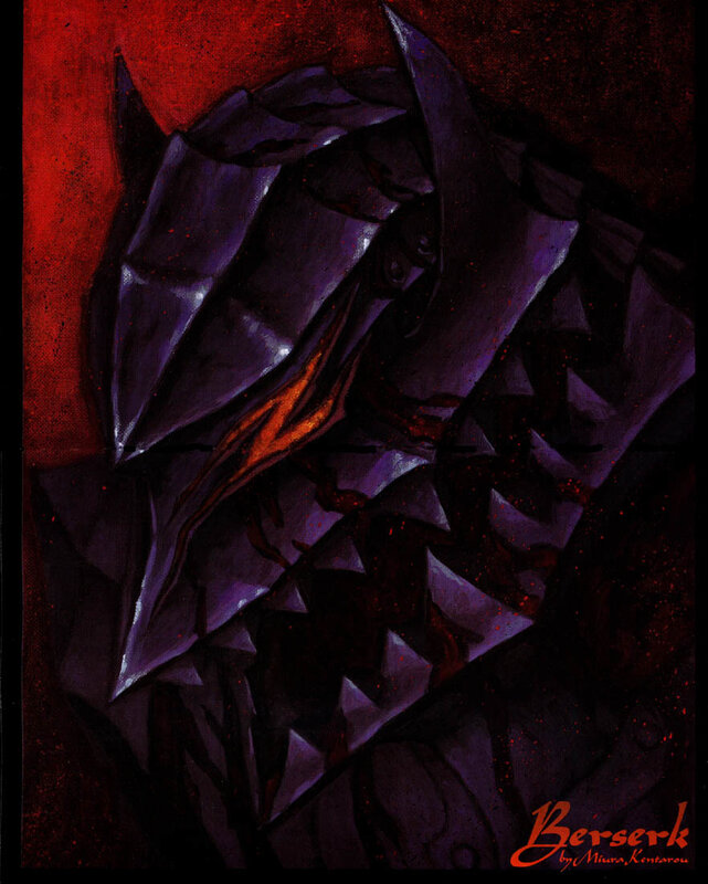 Berserk armor close-up