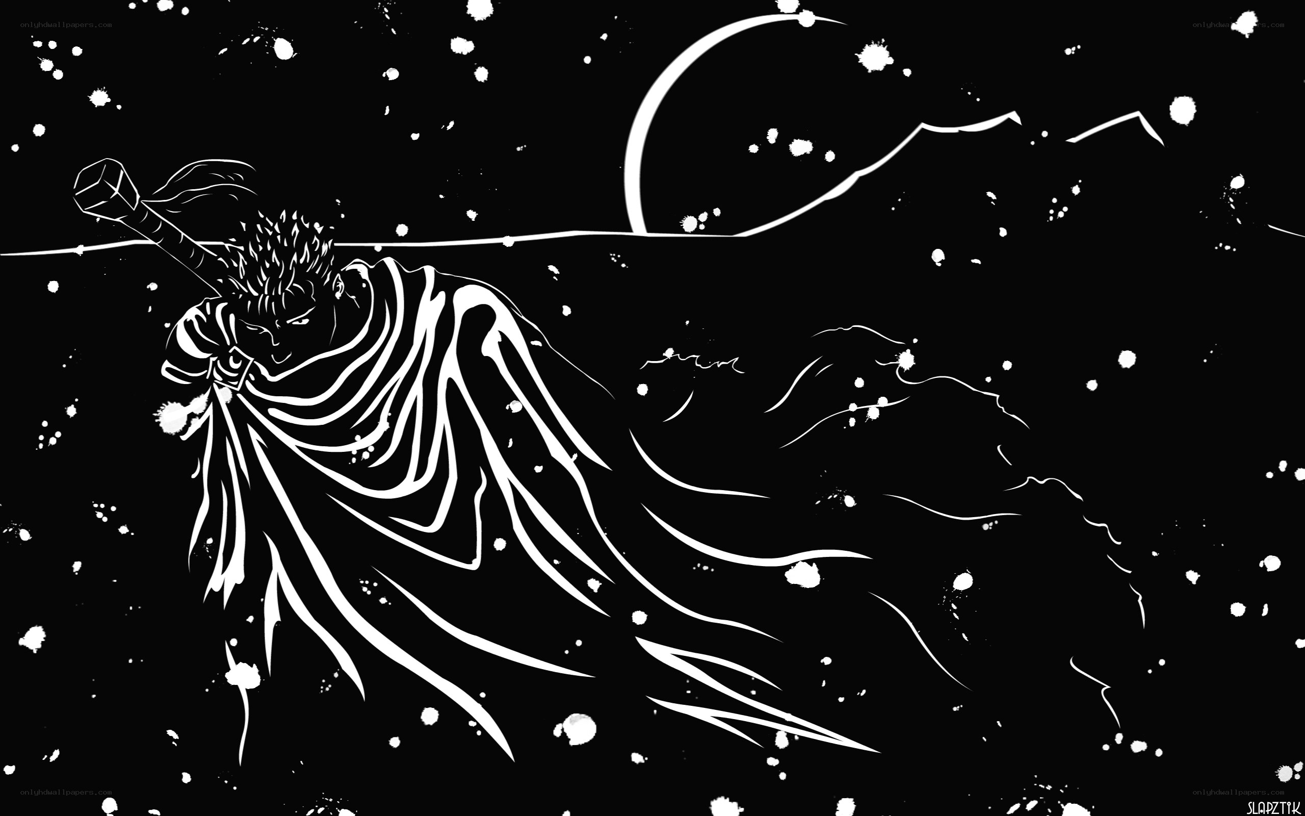Berserk character in motion