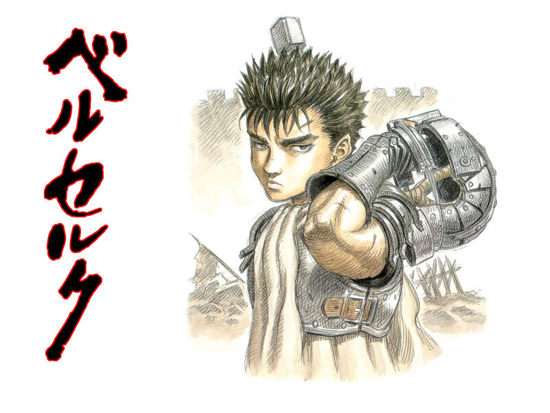 Berserk manga character art