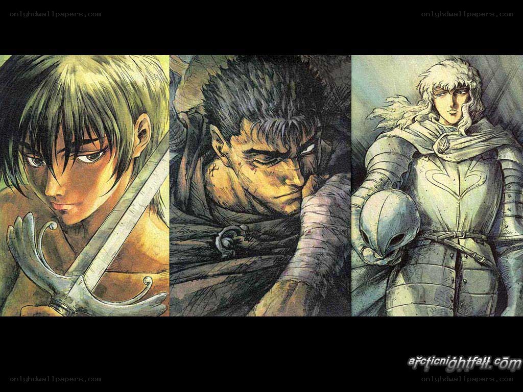 Berserk manga character collage