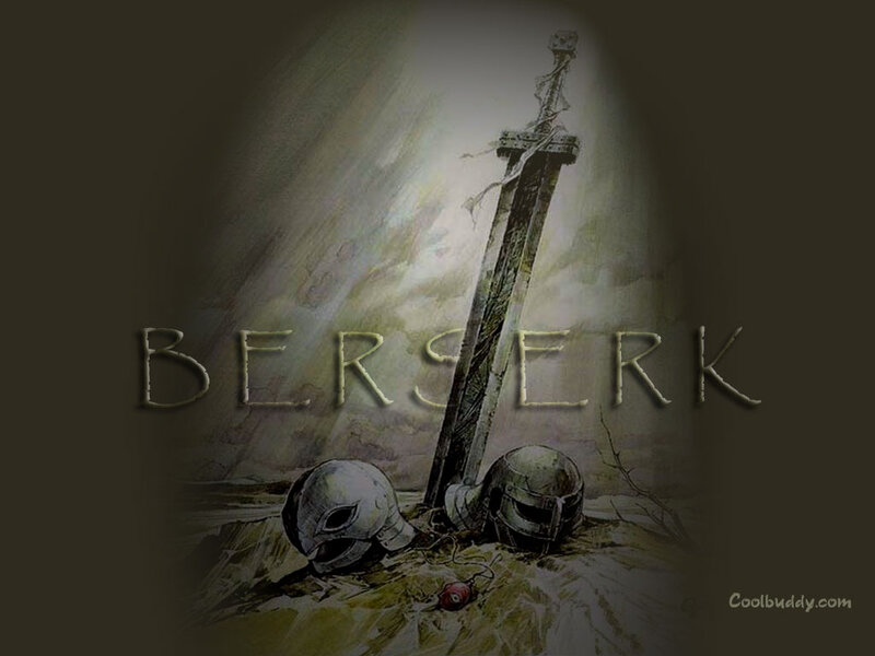 Berserk sword and helmets
