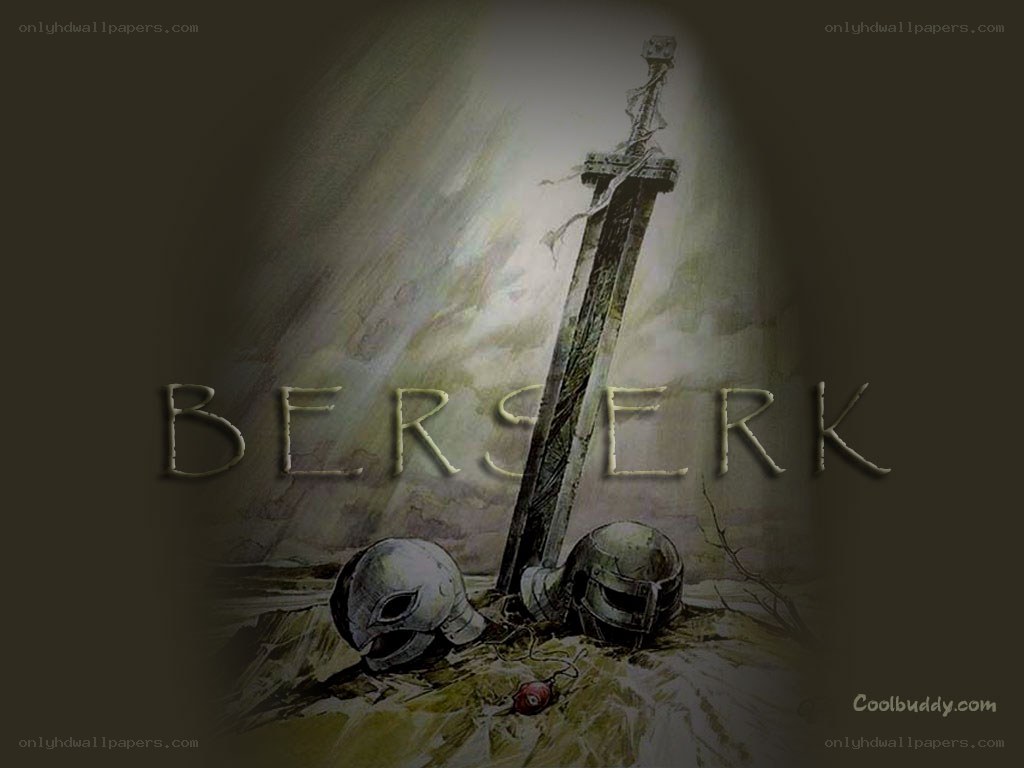 Berserk sword and helmets