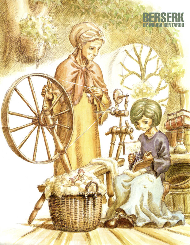 Berserk: weaving scene