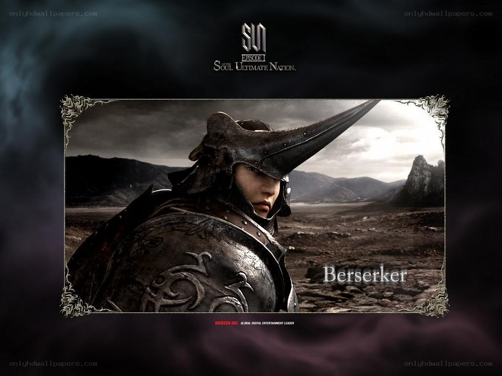 Berserker character art