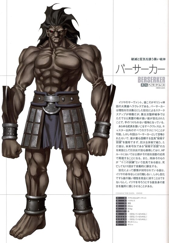 Berserker character design