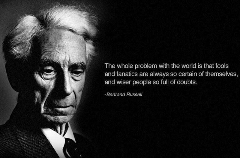 Bertrand Russell Portrait