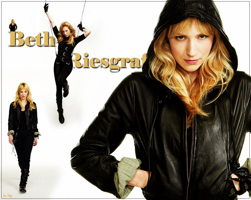 Beth Riesgraf promotional collage
