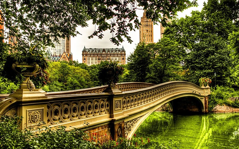 Bethesda Fountain Bridge