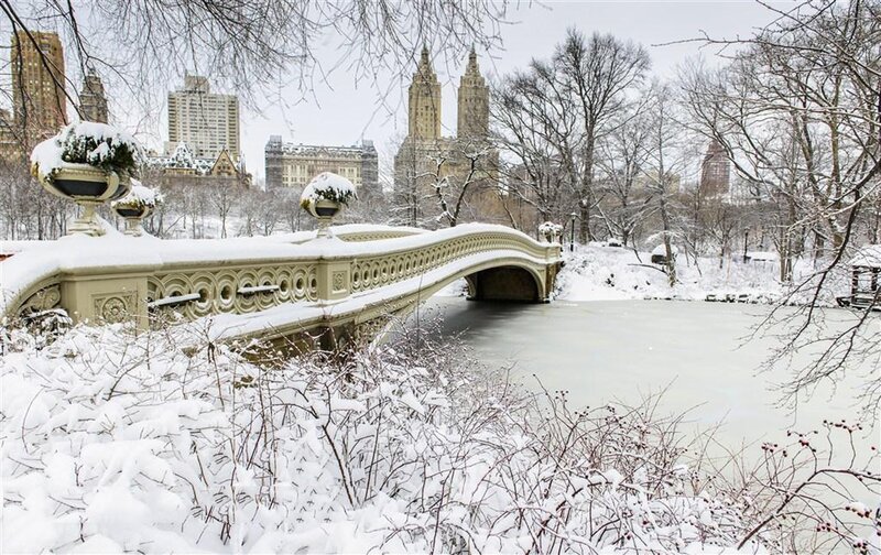 Bethesda Fountain — White