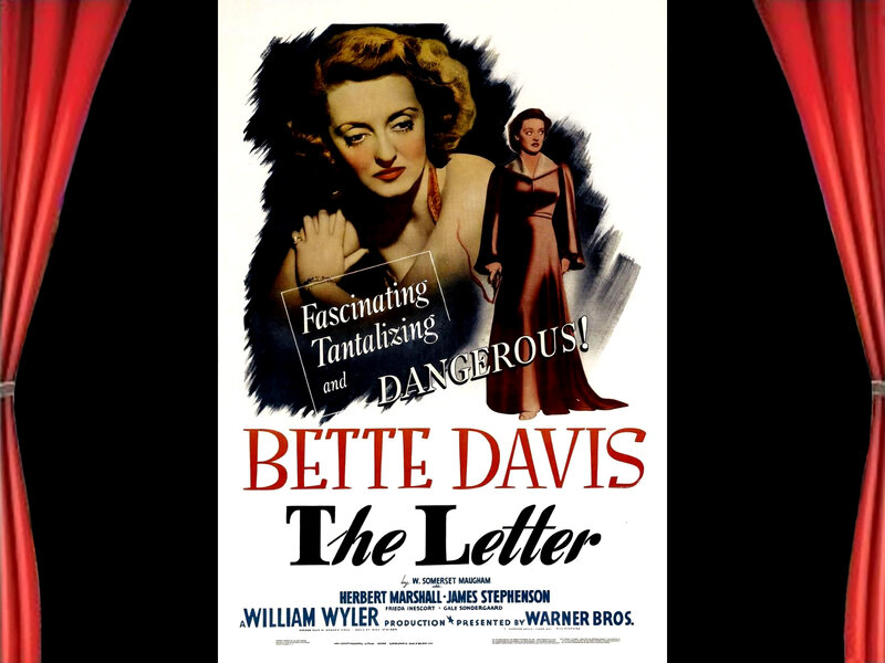 Bette Davis on Poster
