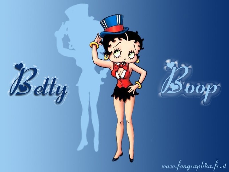 Betty Boop cartoon character