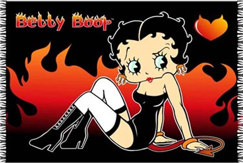 Betty Boop Character — Black