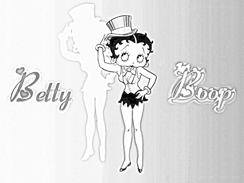 Betty Boop character illustration