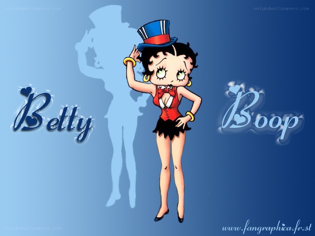 Betty Boop character illustration