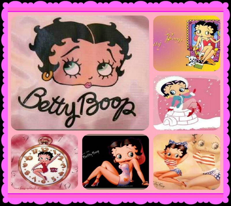 Betty Boop Character — Pink, Playful