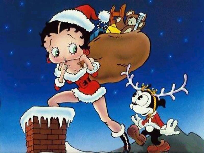Betty Boop Christmas adventure