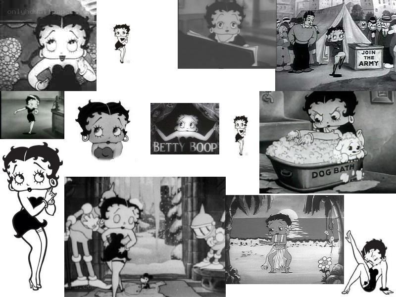 Betty Boop collage